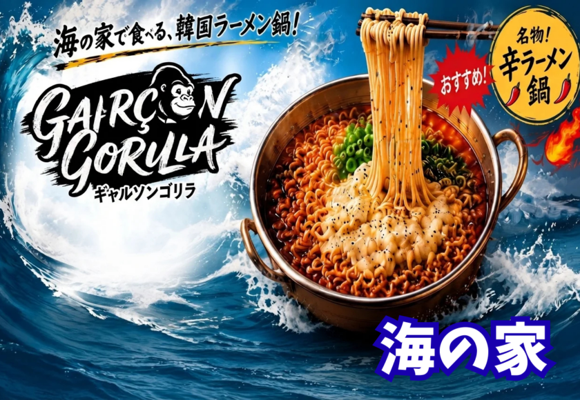 由比ガ浜、海の家「ギャルソンゴリラ」の紹介記事画像